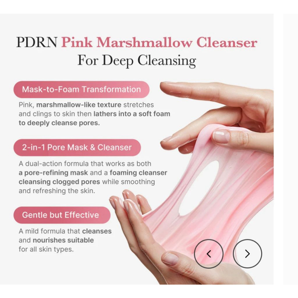 Medicube PDRN Niacinamide Marshmellow Whip Cleanser 99% High Purity Salmon PDRN - Picture 5 of 10